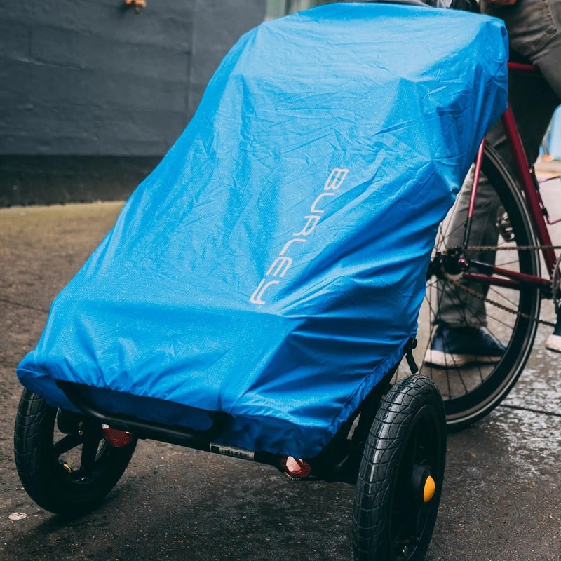 Burley Design Travoy Rain Cover, Atomic Blue, One Size - Image 4